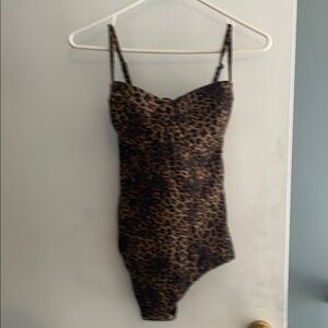 Tae Leopard Print Push Up One Piece